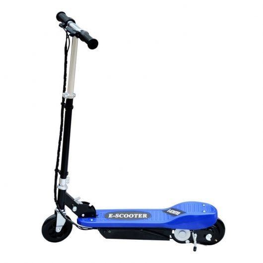 HomCom Scooter Patinete Eléctrico Plegable con Manillar Ajustable Azul