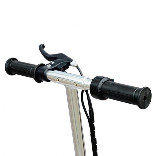 HomCom Scooter Patinete Eléctrico Plegable con Manillar Ajustable Azul