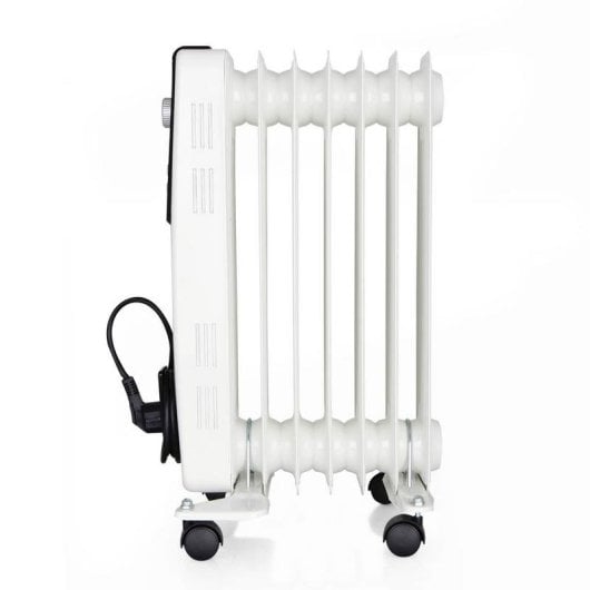 Radiateur à Huile Orbegozo RH 1500 1500W 7 Éléments Roulette Poignée Compact