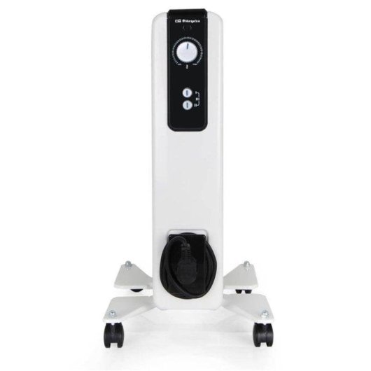 Radiateur à Huile Orbegozo RH 2000 2000W 9 Éléments Blanc Portable