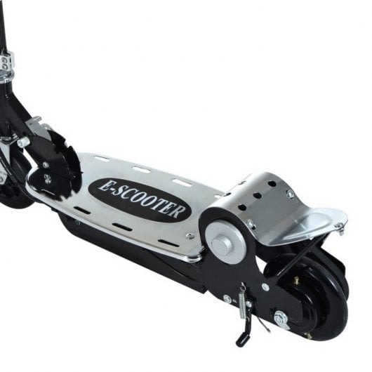 HomCom Scooter Patinete Eléctrico Plegable con Manillar Negro/Plata