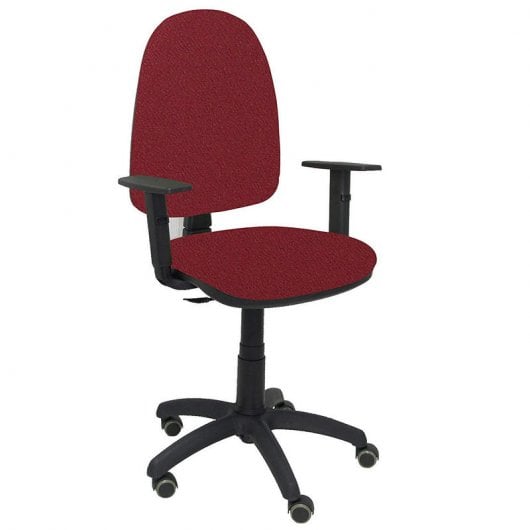 Piqueras y Crespo Ayna Bali Chaise de Bureau Accoudoirs Réglables Roues Parquet Granet