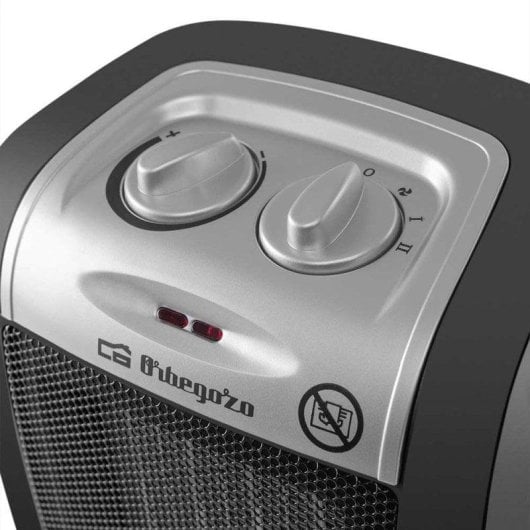 Aquecedor Cerâmico Orbegozo CR 5017 1500W Silencioso