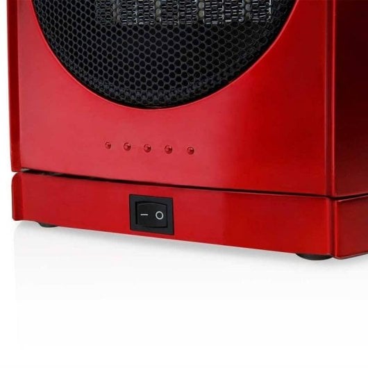 Riscaldatore ceramico Orbegozo CR 5036 1800W oscillante compatto rosso