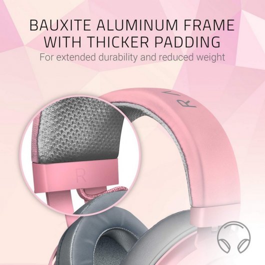Razer Kraken Quartz Auscultadores Gaming