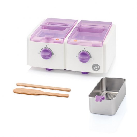 Fondoir à cire Daga WH-1400 1400 ml + 2 seaux + filtre + 2 spatules