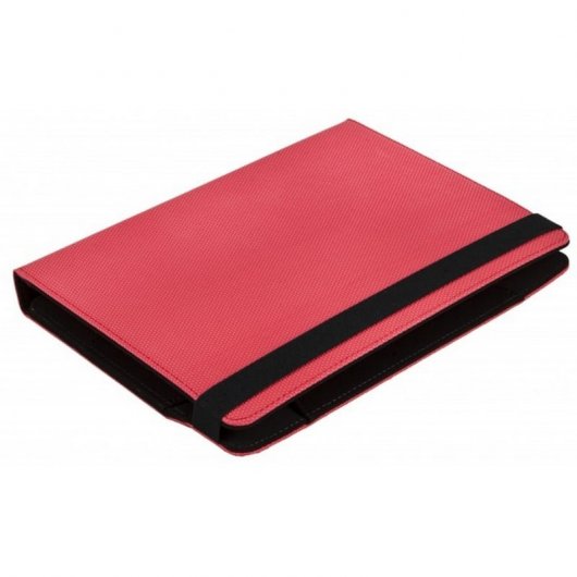 SilverHT Funda Universal Gripcase Bluetooth 3.0 Roja + Teclado para Tablets 9" - 10.1"