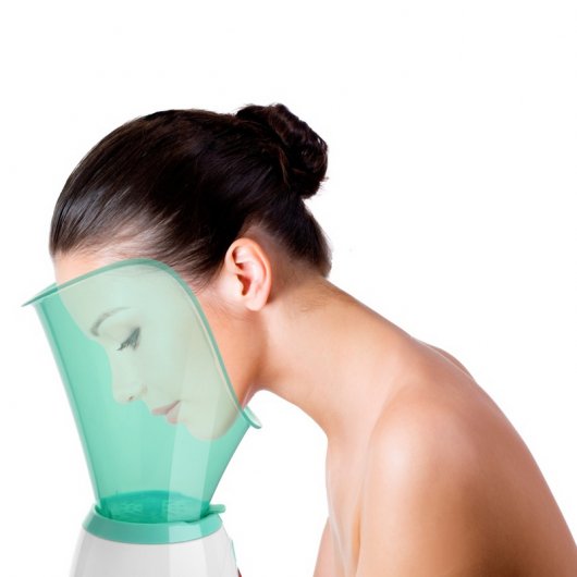 Daga SF-180 Sauna Facial + Máscara + Acessório Nariz + Vaso Medidor