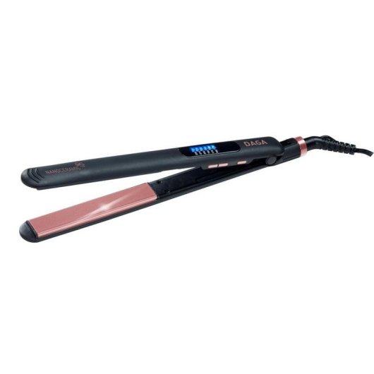 Prancha de Cabelo Cerâmica Profissional Daga HS-60 230ºC 6 Definições Desligamento Automático Visor LED