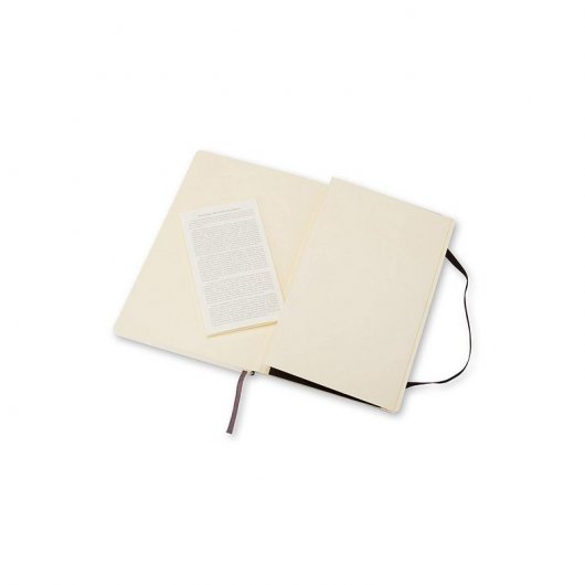 Moleskine Carnet Carnet 192 Feuilles Pages Lisses Couverture Souple Noir