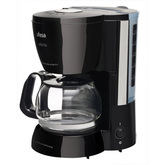 Ufesa CG7212 Selecta Cafetera de Goteo 6 Tazas 0.65L 600W Negro