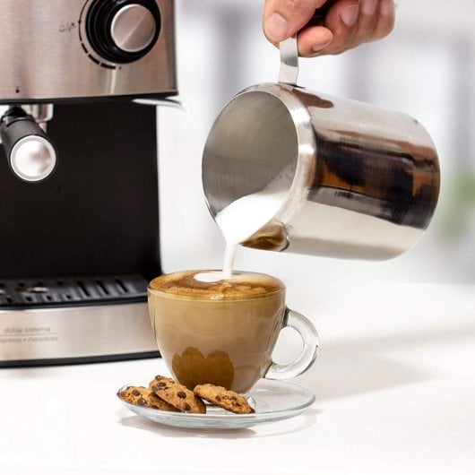 Ufesa CE7240 Cafetera Express 20 Bares 1.6L 850W Negro/Inox
