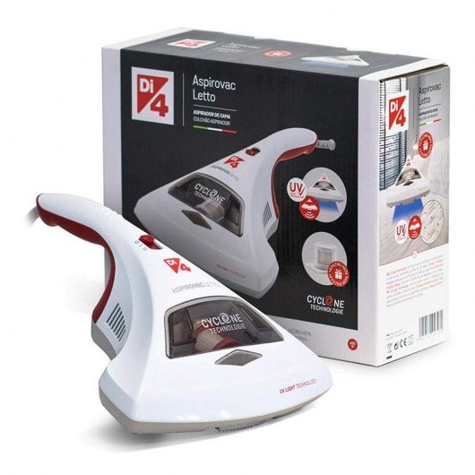 Di4 Aspirovac Letto Aspirador de Mano para Camas 400W