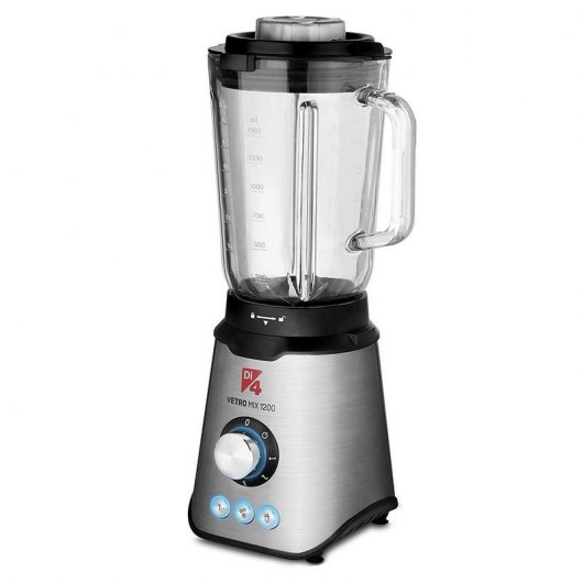 Di4 Vetro Mix 1200 Batidora de Vaso 1200W