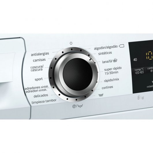 Balay 3TS999B Lavadora de Carga Frontal 9Kg A+++ Blanco