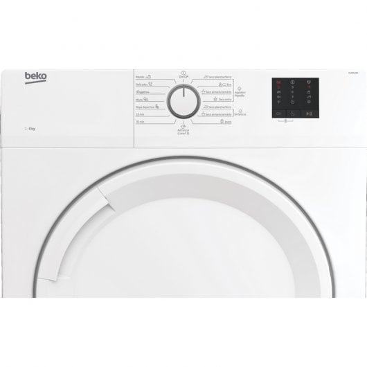 Beko DV8120N Secadora de Evacuación Carga Frontal 8Kg G Blanco