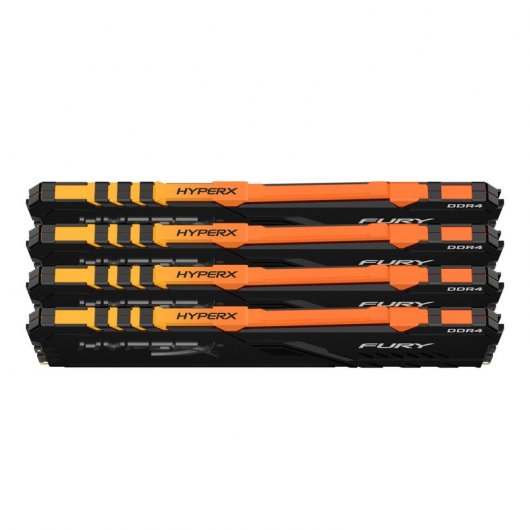 Kingston HyperX Fury RGB 64GB DDR4 3200Mhz PC-25600 (4x16GB) CL16
