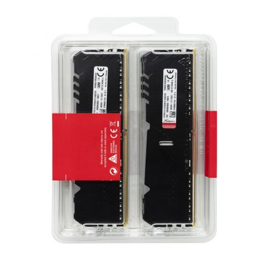 Kingston HyperX Fury RGB 64GB DDR4 3200Mhz PC-25600 (4x16GB) CL16