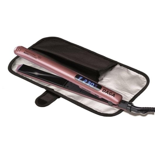 Prancha de Cabelo Cerâmica Profissional Daga HS-100 230ºC Display LCD Desligamento Automático