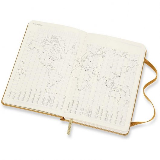 Moleskine 2019-20 Weekly Agenda Cuaderno Semanal Pequeña de 18 Meses Amarilla