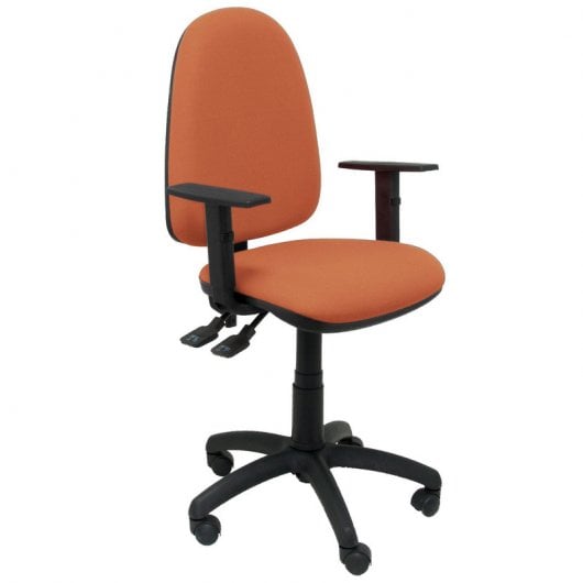 Chaise de bureau Piqueras y Crespo Tribaldos avec accoudoirs réglables marron