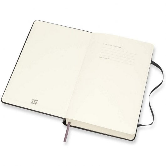 Moleskine 2019-20 Daily Agenda Cuaderno Diario Grande 18 Meses Tapa Dura Negra