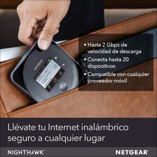 Router Netgear MR2100 Nighthawk M2 4G LTE 2Gbps Double Bande Écran Tactile