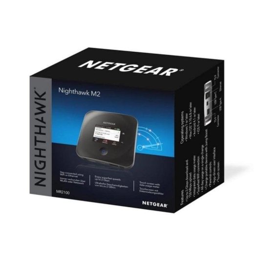 Router Netgear MR2100 Nighthawk M2 4G LTE 2Gbps Double Bande Écran Tactile