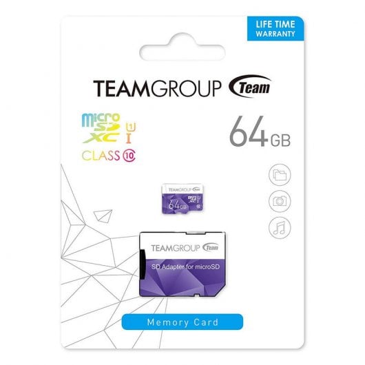 Team Group Color Card MicroSDXC 64GB Class 10 UHS-1
