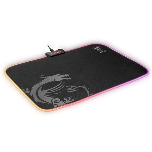 MSI AGILITY GD60 tapis de souris Tapis de souris de jeu Noir, Gris