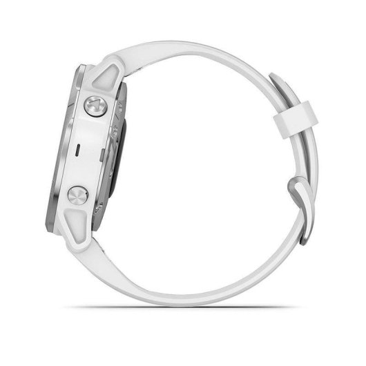 Garmin Fénix 6S 42mm Plata/Blanco con Correa Blanca