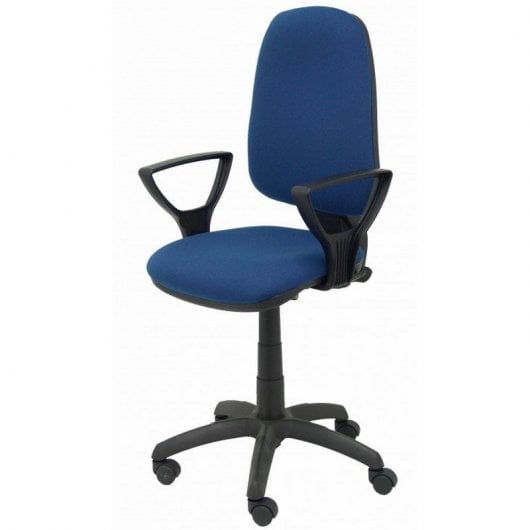Piqueras y Crespo Tarancón Bali Silla Oficina con Brazos Fijos Azul Marino
