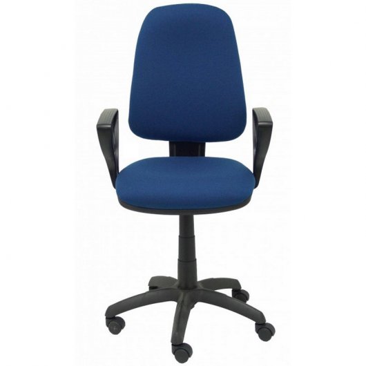 Piqueras y Crespo Tarancón Bali Silla Oficina con Brazos Fijos Azul Marino
