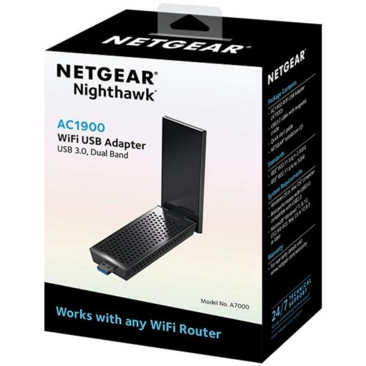 Netgear Nighthawk Adaptador USB 3.0 WiFi AC1900 Dual Band