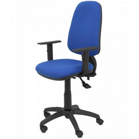 Piqueras Y Crespo Silla Alocén Malla Negra Asiento Similpiel Morado Brazos Regulables Cabecero Fijo 165859 F 1