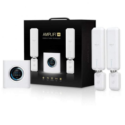 Ubiquiti AmpliFi HD Sistema WiFi Mesh Router + 2 Receptores