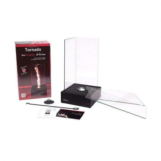 Purline Tornado Biochimenea de Sobremesa/Suelo 2kW