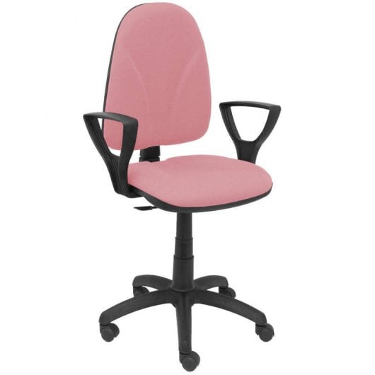 Piqueras y Crespo Algarra Bali Chaise de Bureau à Bras Fixes Rose
