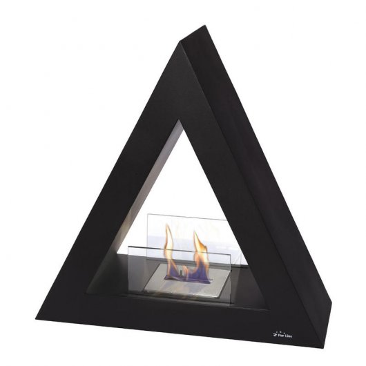 Purline Talia B Biochimenea de Suelo 1.5kW Negro