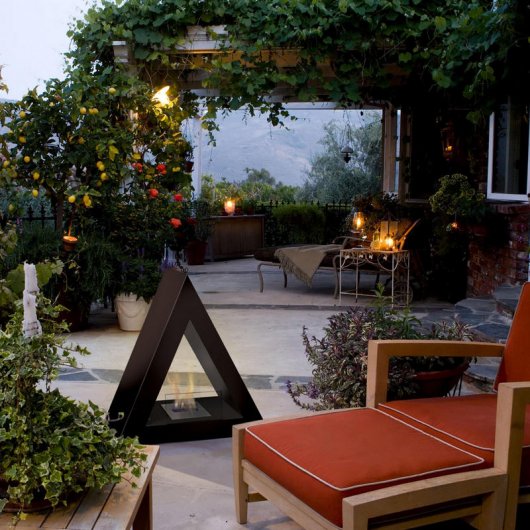 Purline Talia B Biochimenea de Suelo 1.5kW Negro