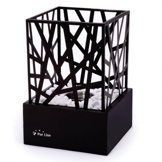Purline Amaltea Biochimenea de Sobremesa 0.75kW Negro