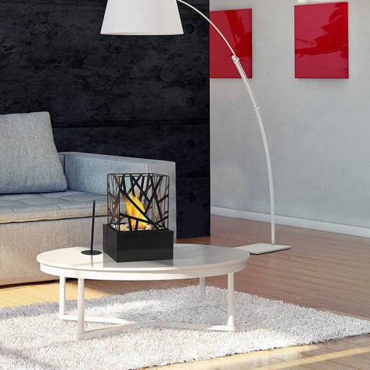 Purline Amaltea Biochimenea de Sobremesa 0.75kW Negro
