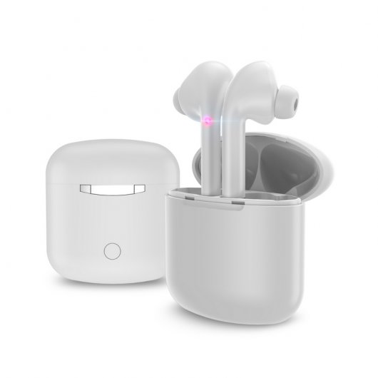 Unotec Twins XS Touch Auriculares Bluetooth Blancos