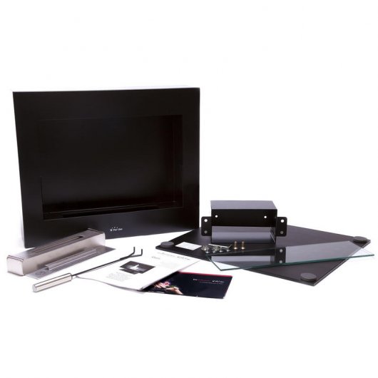 Purline Gaia Lareira de Chão 1.5kW Preta