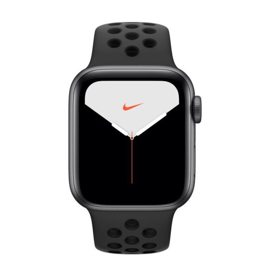 Apple Watch Nike Series 5 GPS + Cellular 40mm Alumínio Cinzento Espacial com Bracelete Desportiva Antracite/Preta Recondicionado