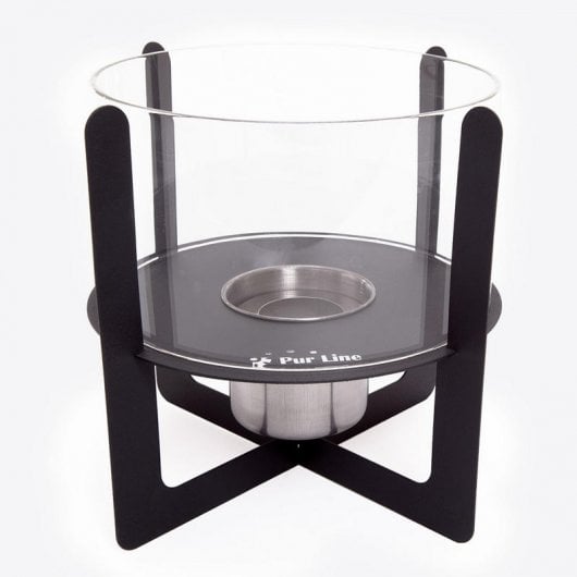 Purline Selene Biochimenea de Sobremesa 0.75kW Negro