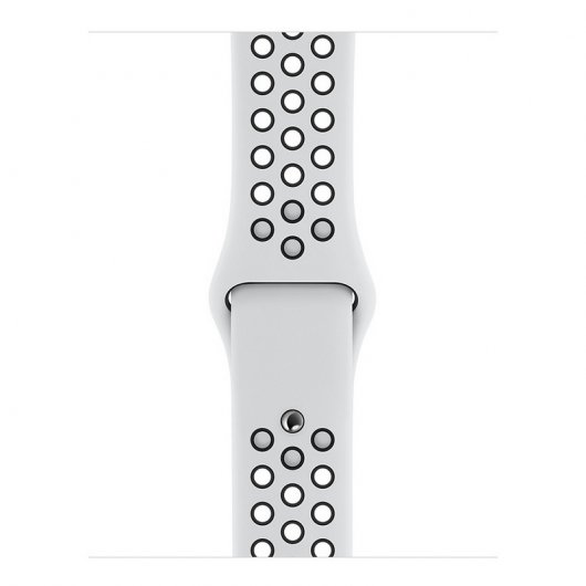 Apple Watch Nike Series 5 GPS 40mm Aluminio Gris con Correa Deportiva Pure Platinum/Negra