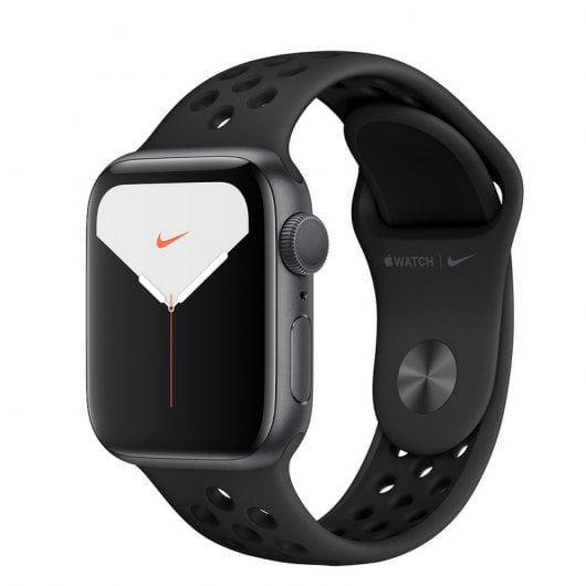 Apple Watch Nike Series 5 GPS 44mm Aluminio Gris Espacial con Correa Deportiva Antracita/Negra
