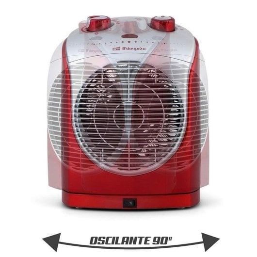 Aquecedor Termoventilador Orbegozo FH 5025 2200W Oscilante Silencioso