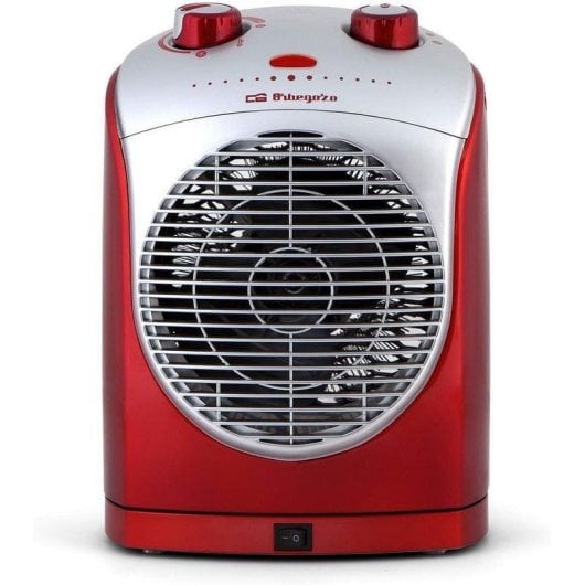 Aquecedor Termoventilador Orbegozo FH 5026 2200W Oscilante Vermelho